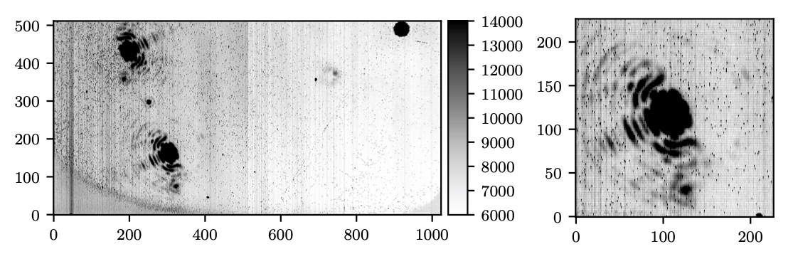 Image of Sirius at 4 microns using a gvAPP phase plate